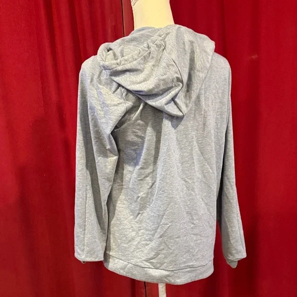 Michael Kors Light Gray Women's Hoodie - Picture 3 of 3